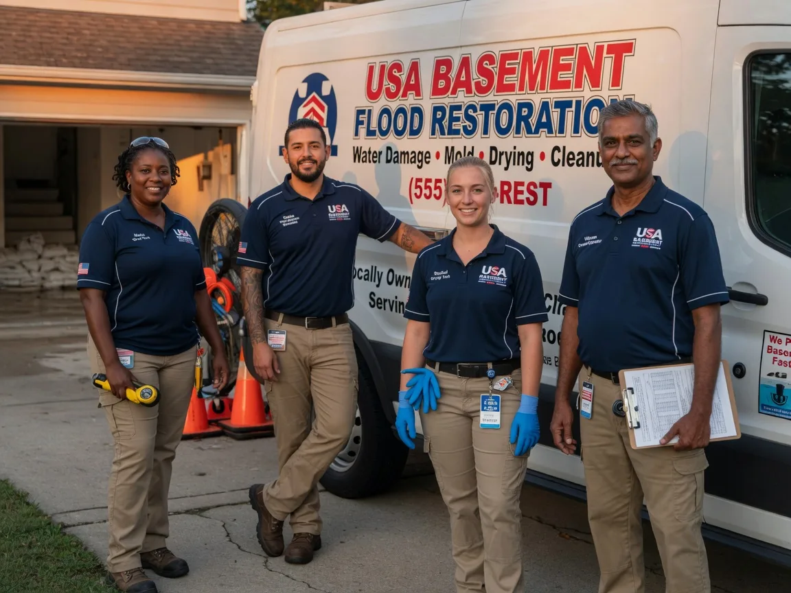 Basement Flood Cleanup company in Quinton, OK